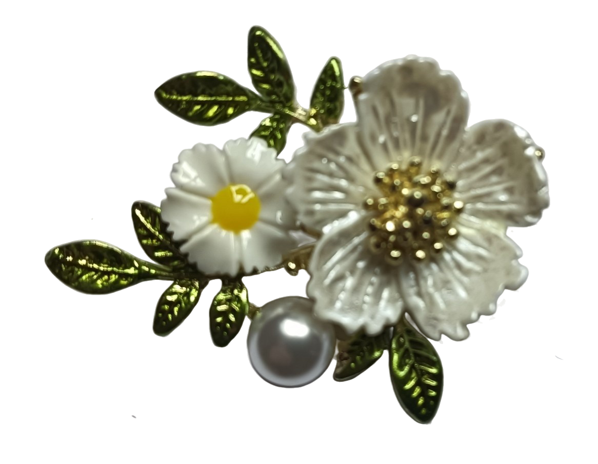 Flower Cluster Brooch