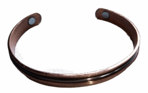 Copper Bangle with Magnets